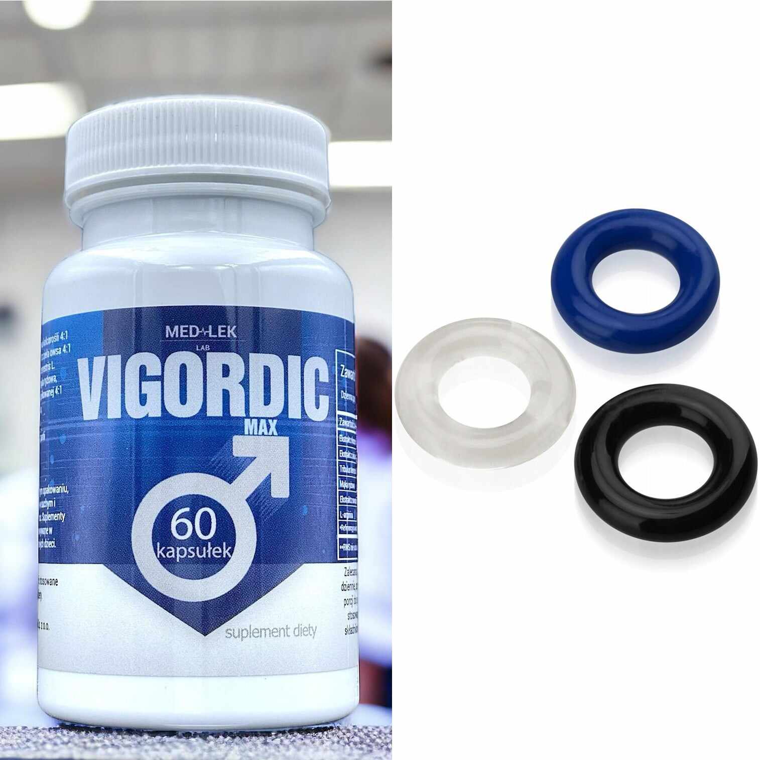 Vigordic - 60 kapsułek - Gratis